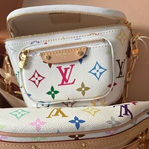 Authentic Louis Vuitton Murakami Mini Bumbag